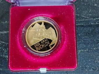 Zlatá mince - Hrady České republiky - Hrad Švihov Buchlov