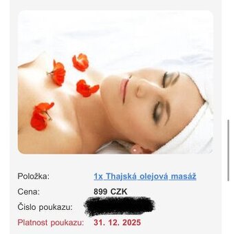 Thajská masáž Hradec Králové