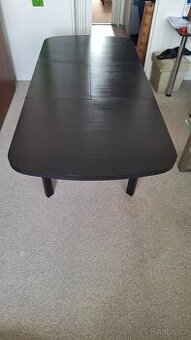 Rozkládací jídelní stůl z masivu 140x90cm/200x90cm