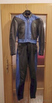Kvalitní kožená kombinéza vel. 38, zn. Harro, děti/dámská