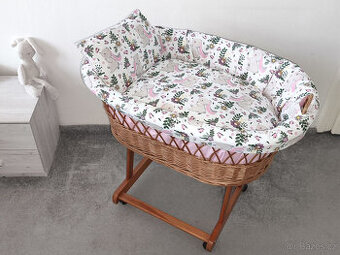 Nová souprava do proutěného koše králíčci