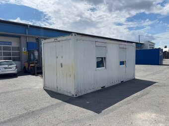 Stavební buňka / dva oddělené vstupy / 6m Containex