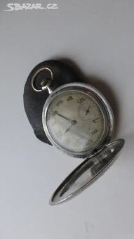 CeloStribrne Tríplastove Corgemont Pocket Watch