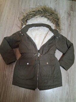 Dívčí zimní parka