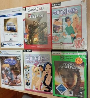 Staré hry na PC v zachovalém stavu většina v čestině