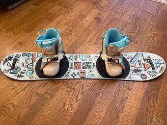 Dětský snowboard Burton After School 100cm + Boty Burton Gro