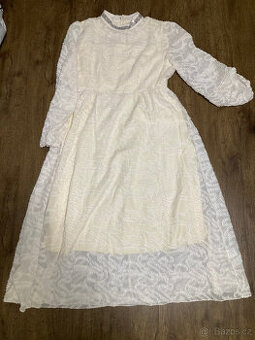 champaigne svatební šaty vel 40/42 NOVÉ