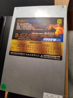 2x mining zdroj 2000w