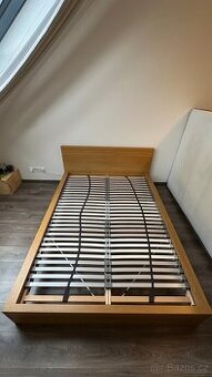 Prodám postel IKEA MALM 140×200 + rošty