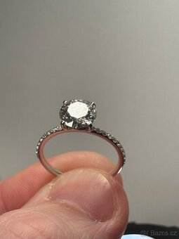 Prsten laboratorní diamant 2ct
