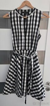 Kostkované letní šaty zn. Amisu