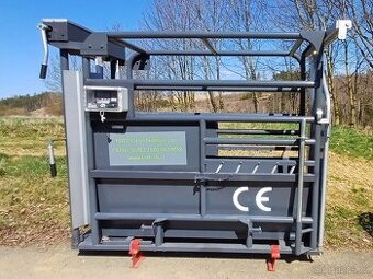 Fixační klec s váhou pro skot