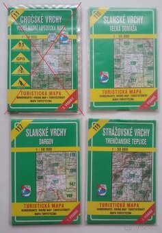 turistické mapy Slovensko