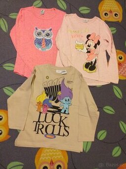 Trika dl. rukáv vel. 128