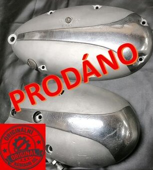 Víka Jawa 555, pionýr, pařez, víko, kryt, sada