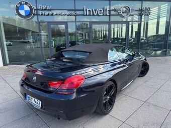 BMW 640d Cabrio, 122 tis.km, M-Paket, původ DE