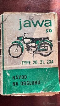 Návod na obsluhu Jawa 50