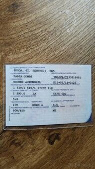 Škoda fabia 1.4 MPI
