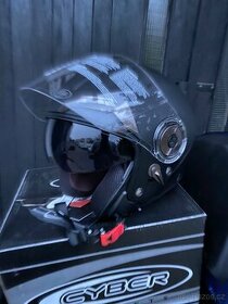 Moto helma - Cyber U44 - S Černá matná