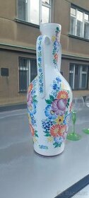 Velká malovaná váza do bytu
