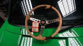 dřevěný volant FIAT original italy F.I.V. spa