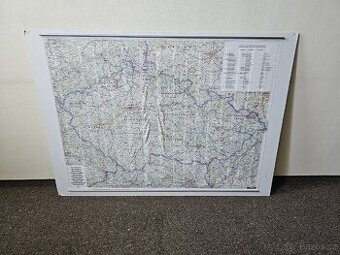 Židle, Mapa ČR na zapichovacím podkladu - 1