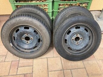 Plechové disky s Firestone Winterhawk 3 185/65R15 88T
