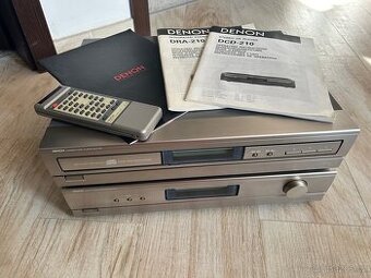 Designová sestava Denon DRA-210 a DCD-210