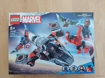 LEGO Marvel 76292 Souboj: Kapitán Amerika vs. Red Hulk