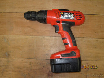 AKU vrtačka/šroubovák Black & Decker