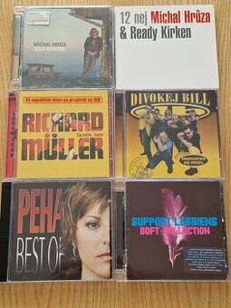CD:Support Lesbiens, Peha, Divokej Bill, R. Müller, M. Hrůza