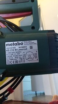 Pokosová pila Metabo KS 216 M Lasercut