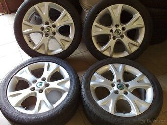alu kola 5x112 r17 original skoda 225/45/17 - 1