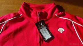 rolák DESCENTE 1/4 Zip - Electric Red dětský vel. 150 - 1