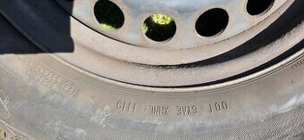 Plechova kola 195/65R15 letní pneu - koncern