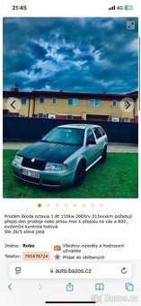 Škoda Octavie 1 1.8t