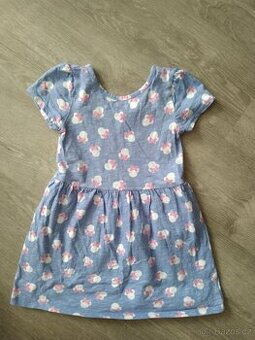 Baby GAP dívčí bavlněné letní šaty velikost 110.