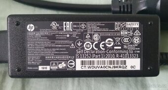 HP adaptér, zdroj, nabíječka k notebooku 19,5V, 2.31A, 45W