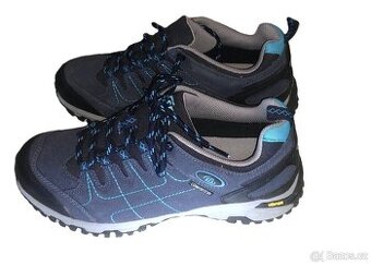 41 modré trek botasky Brütting nové dámské Vibram Comfortex