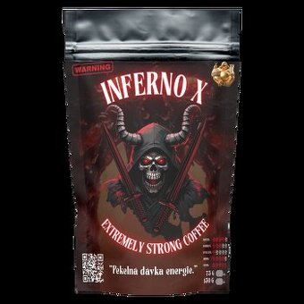 Inferno X Coffee - zrnková káva 75g - Buddhovy listy