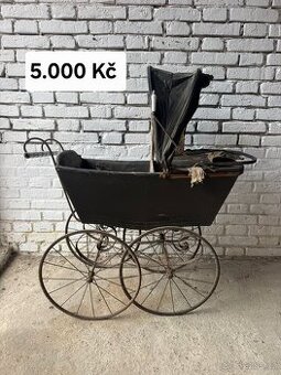 Historický Kočárek pro dítě/1890/