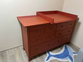 Přebalovací pult komoda Hemnes