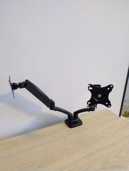 Držák monitorů AlzaErgo Arm AR2.1 černý