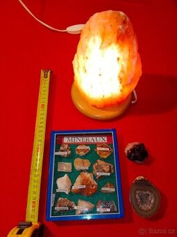 Minerály - MINERAUX a lampa funkční