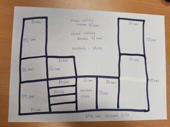 Dřevěná obývací stěna