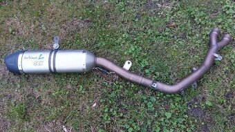 Laděný výfuk honda xl700v Transalp Leo Vince