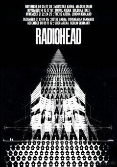 prodám lístek na radiohead v berlíně