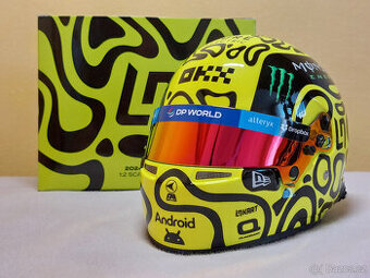 Lando Norris 2024 McLaren F1 helma 1:2