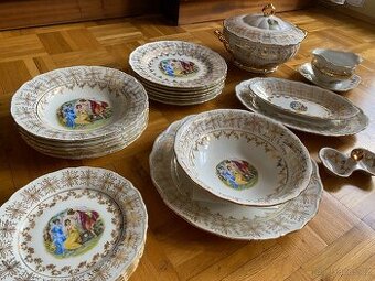 Jídelní souprava Haas & Czjzek Tři Grácie - NOVÁ