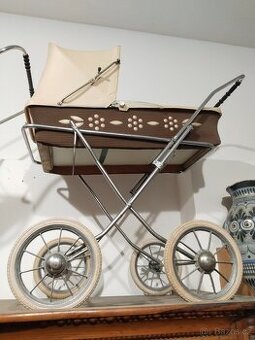 Retro kočárek pro panenky,retro